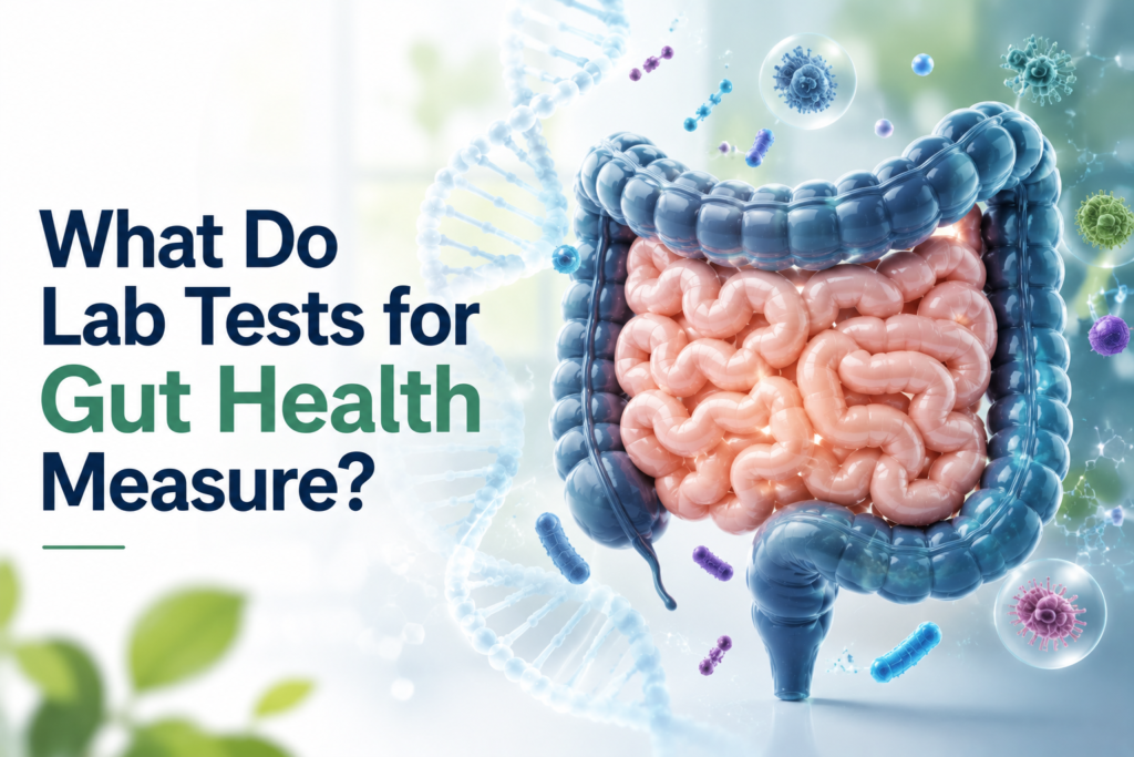 Discover what lab tests for gut health actually measure — from microbiome markers to inflammation and nutrient absorption — and how Thrive 210's clinical approach in San Antonio goes deeper than standard testing.